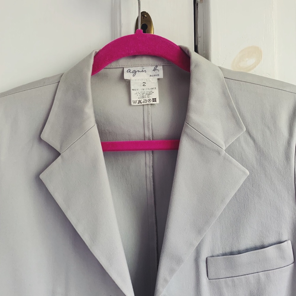Vintage Agnes B. Paris Blazer - Picture 2 of 4
